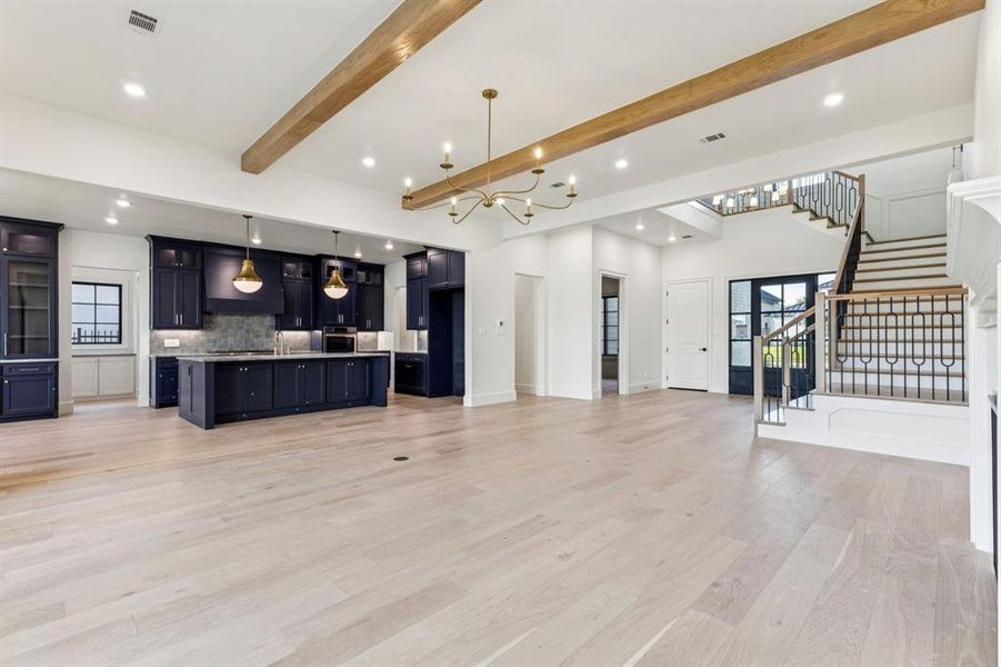 Furnished interior view inside a new home in , Fort Worth (Image 10). Furnished interior view inside a new home in , Fort Worth (Image 10).
