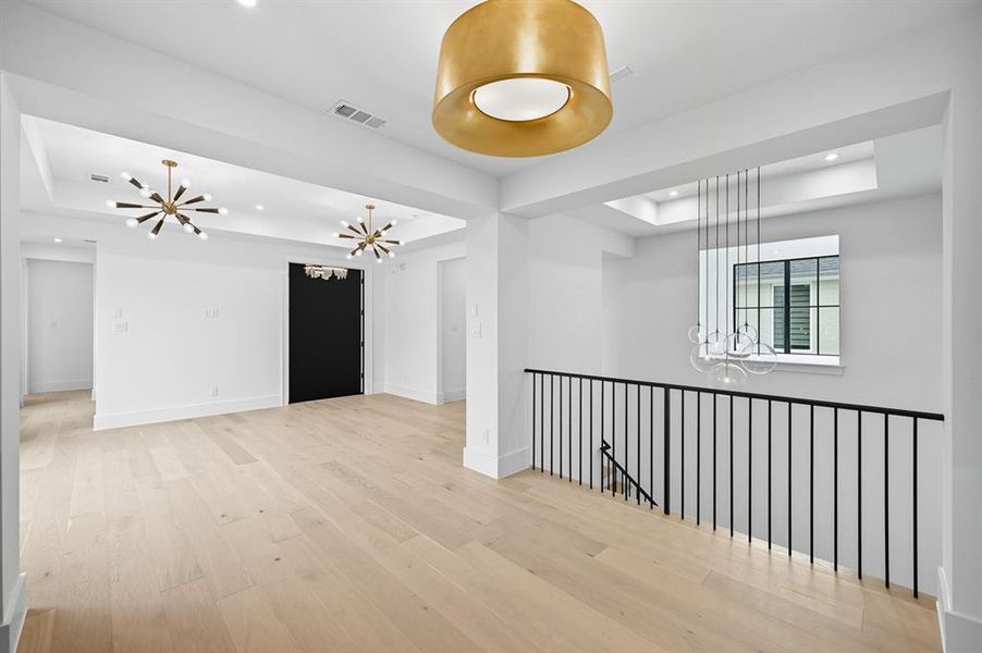 Spacious, unfurnished interior of a new home in Fields, Frisco (Image 28). Spacious, unfurnished interior of a new home in Fields, Frisco (Image 28).