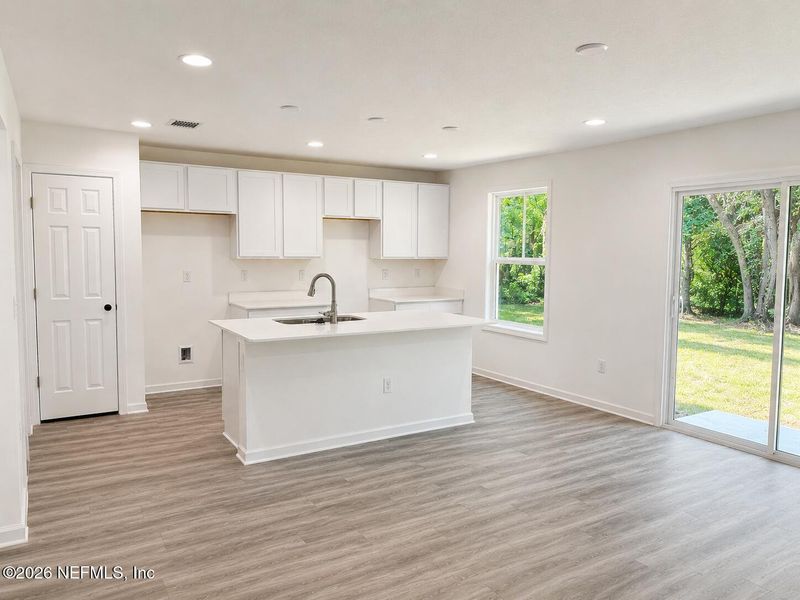Furnished interior view inside a new home in , Jacksonville (Image 6).