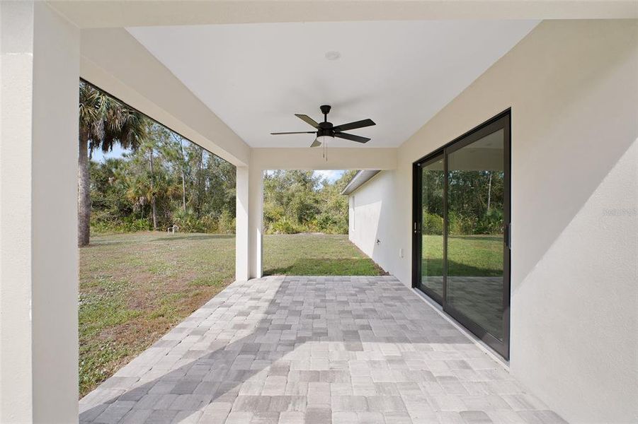 Exterior details and patio area of a home in , North Port (Image 3). Exterior details and patio area of a home in , North Port (Image 3).