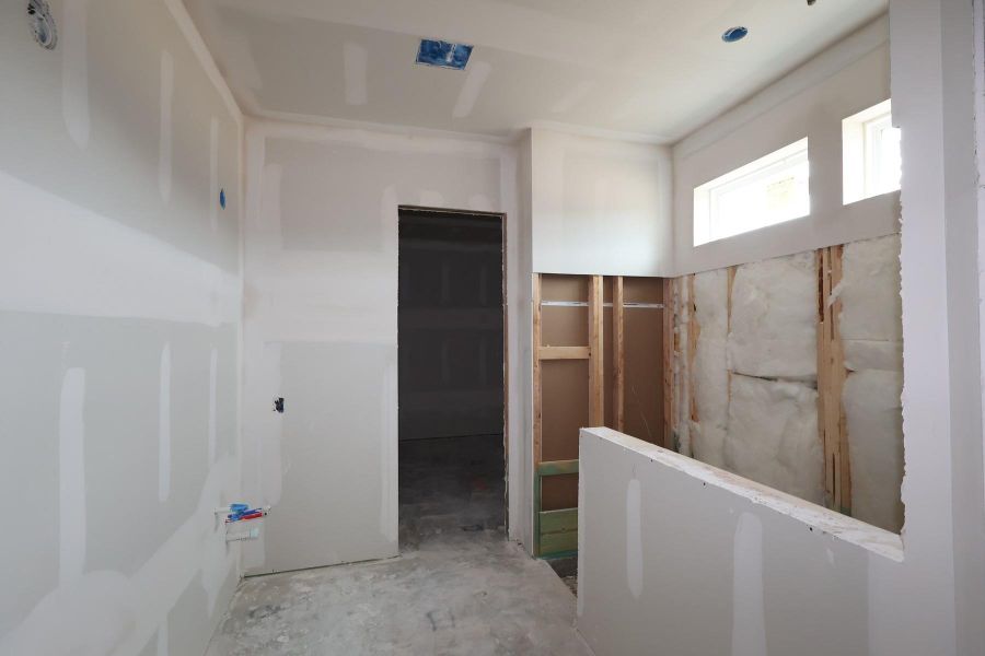 In-progress construction of a new home in Two Step Farm 42', Montgomery, TX (Image 6).