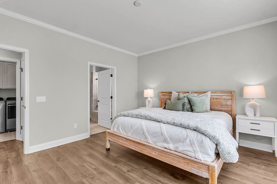 Furnished interior view inside a new home in , Summerville (Image 32).