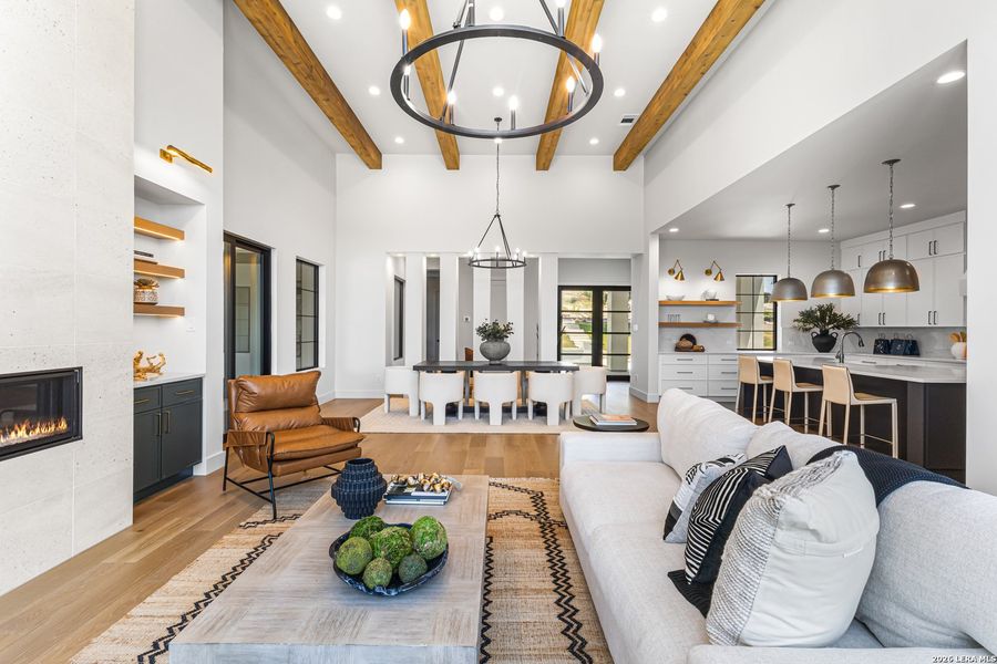 Furnished interior view inside a new home in , San Antonio (Image 37).