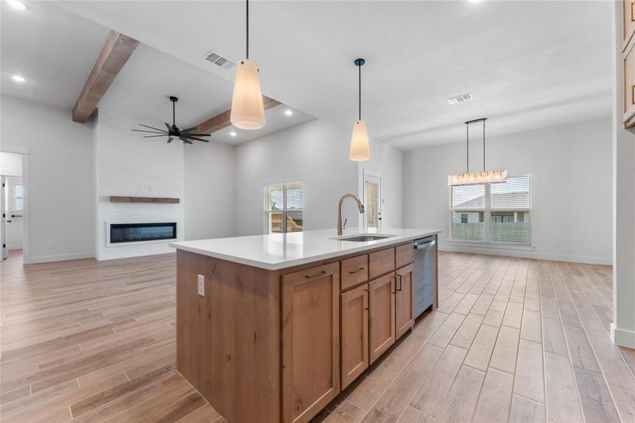 Furnished interior view inside a new home in , Killeen (Image 13).