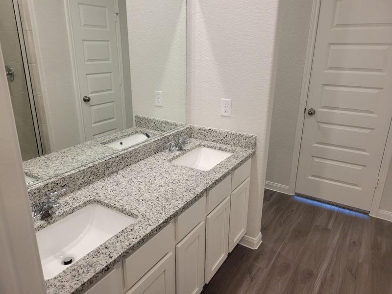 Furnished interior view inside a new home in River's Edge, Conroe (Image 5).