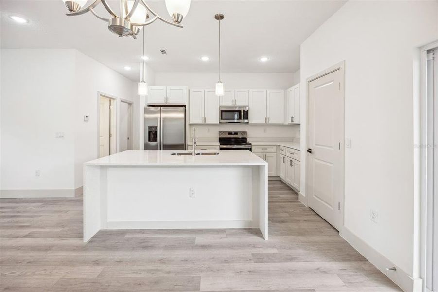 Furnished interior view inside a new home in , Citrus Springs (Image 7).