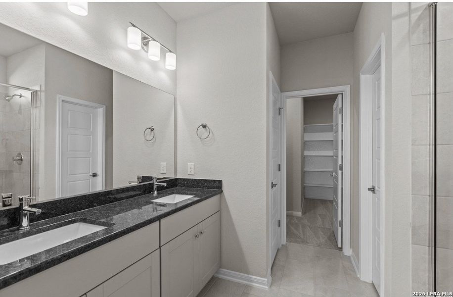 Furnished interior view inside a new home in Bricewood, San Antonio (Image 8).