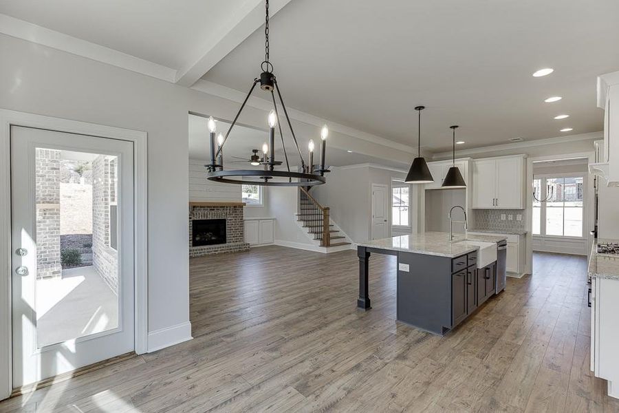 Furnished interior view inside a new home in , Bishop (Image 12). Furnished interior view inside a new home in , Bishop (Image 12).