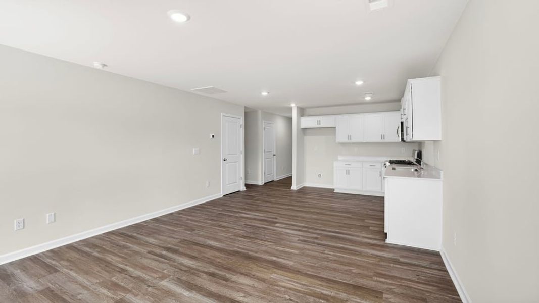 Spacious, unfurnished interior of a new home in Harper Ridge, Roebuck (Image 25). Spacious, unfurnished interior of a new home in Harper Ridge, Roebuck (Image 25).