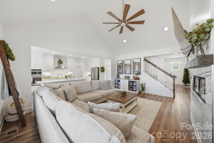 Furnished interior view inside a new home in , Granite Falls (Image 7).