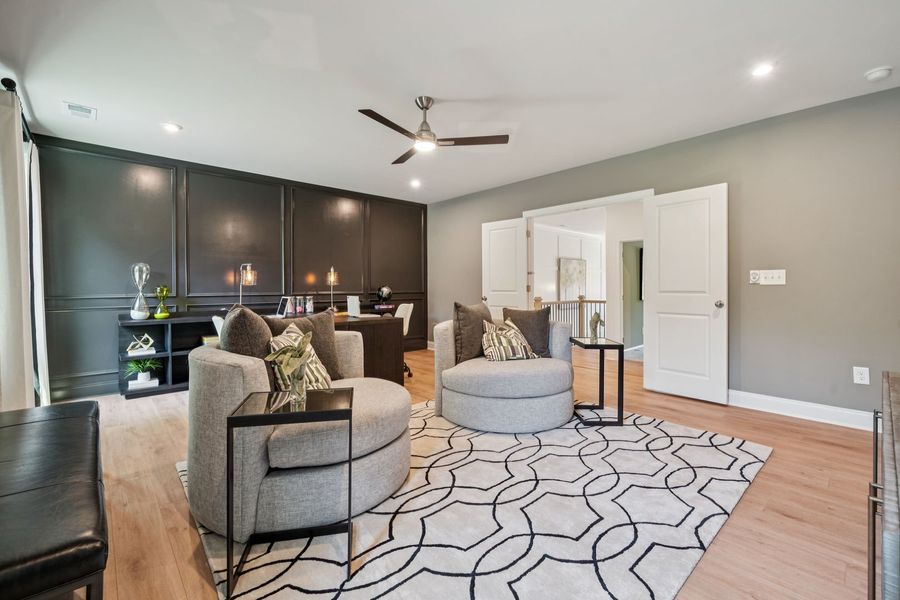 Representative furnished interior of a home built from the The Seneca by Stanley Martin Homes in Glenhurst, Matthews (Image 32).