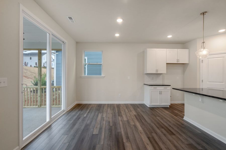 Representative unfurnished interior of a home built from the Getty by Mattamy Homes in Magnolia Park, Garner (Image 15).