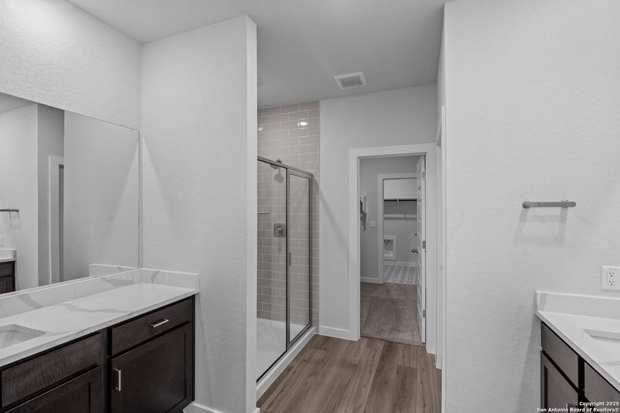 Furnished interior view inside a new home in August Fields, New Braunfels (Image 4). Furnished interior view inside a new home in August Fields, New Braunfels (Image 4).