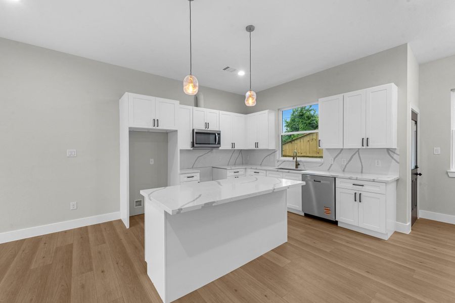 Furnished interior view inside a new home in , Houston (Image 4).