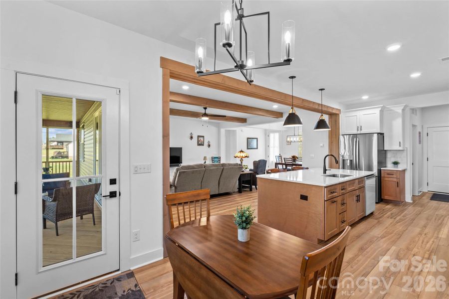 Furnished interior view inside a new home in , Harmony (Image 18). Furnished interior view inside a new home in , Harmony (Image 18).