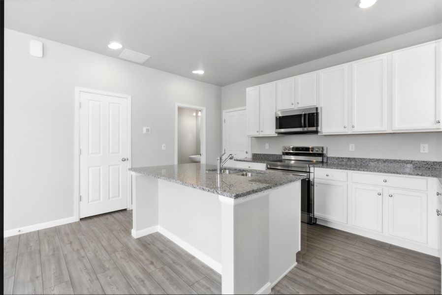 Furnished interior view inside a new home in Pintail Commons at Johnstown Village, Johnstown (Image 7).