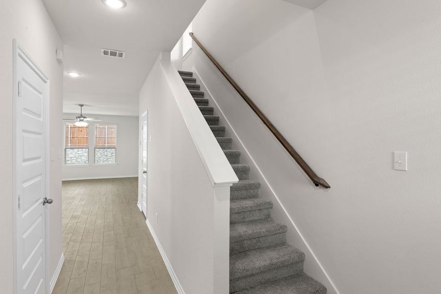 Representative exterior photo of a completed home built from the Mulberry by Impression Homes in Northspur, Terrell, TX (Image 14).