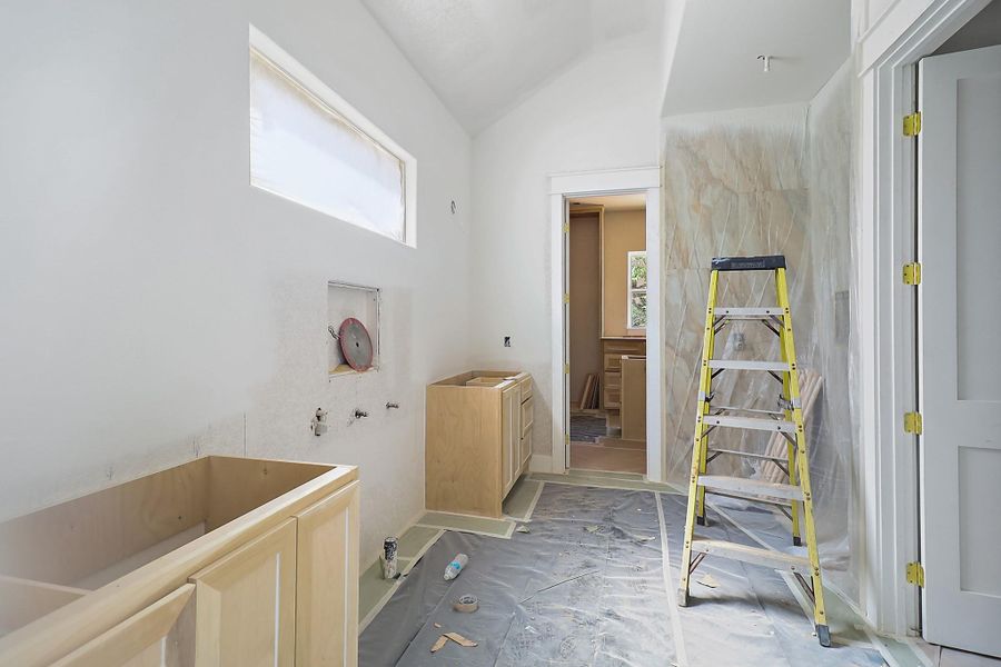 Primary bathroom will have a claw tub and walk in shower Primary bathroom will have a claw tub and walk in shower