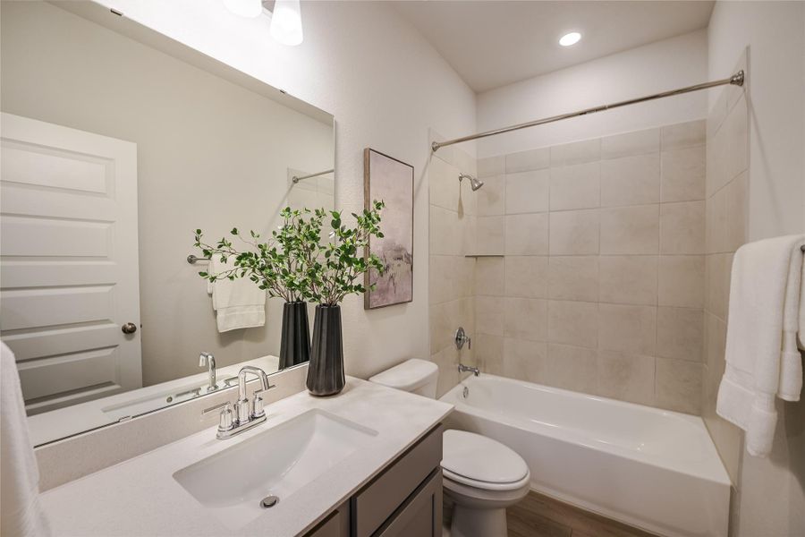 Secondary Bathroom - Staged