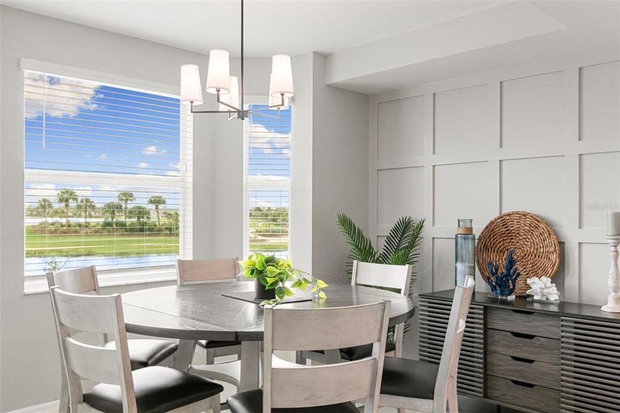 Furnished interior view inside a new home in , Punta Gorda (Image 15).