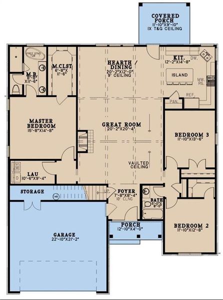 2D floor plan layout of this home in , Lithonia, GA (Image 5).