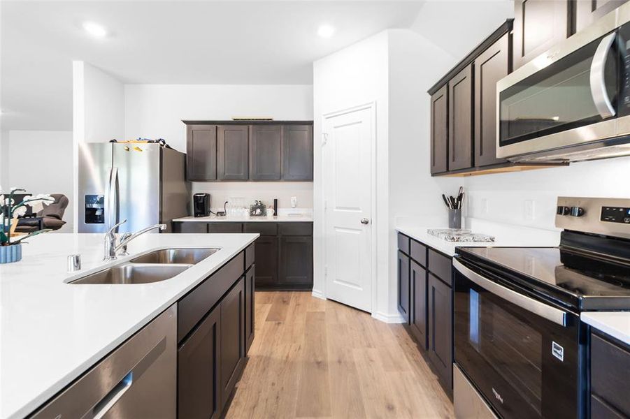 Furnished interior view inside a new home in Stonehaven, Caddo Mills (Image 28).