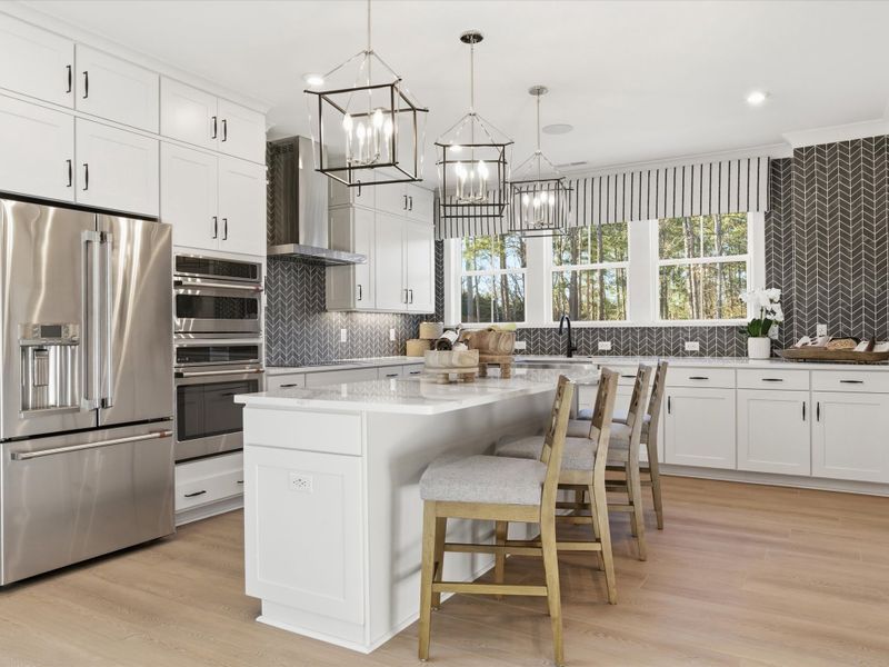Representative furnished interior of a home built from the Regent by Tri Pointe Homes in Ascend, Charlotte (Image 7).