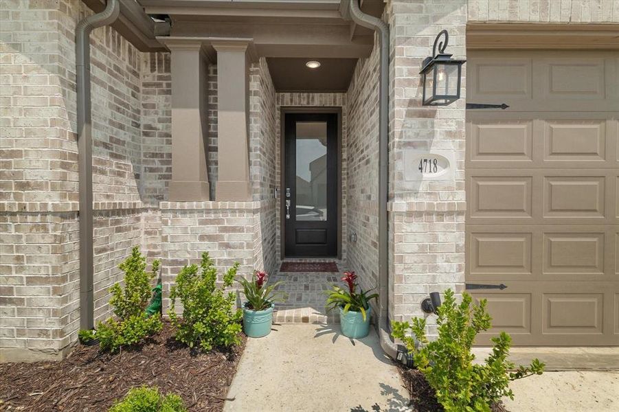 Front Door from the outside - 4718 Firewheel Ct, Aubrey, TX 76227 Front Door from the outside - 4718 Firewheel Ct, Aubrey, TX 76227