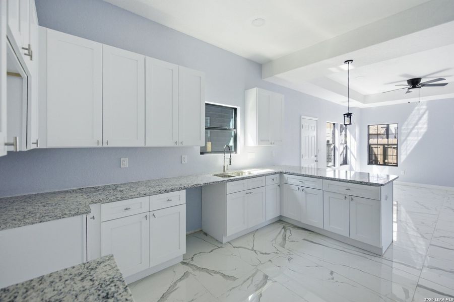 Furnished interior view inside a new home in , San Antonio (Image 6).