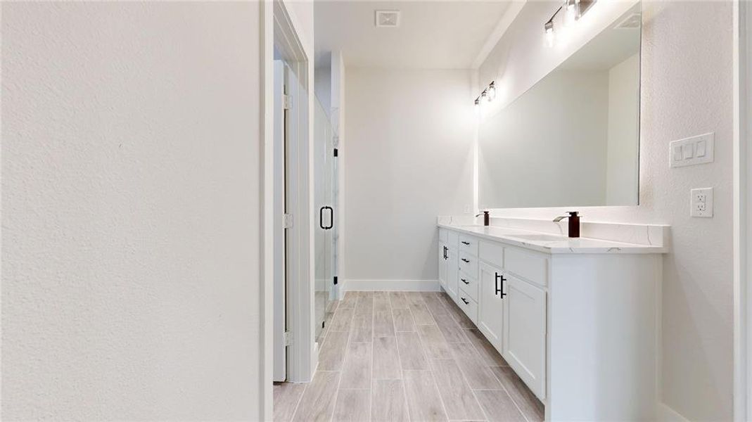 Furnished interior view inside a new home in , Fort Worth (Image 8). Furnished interior view inside a new home in , Fort Worth (Image 8).