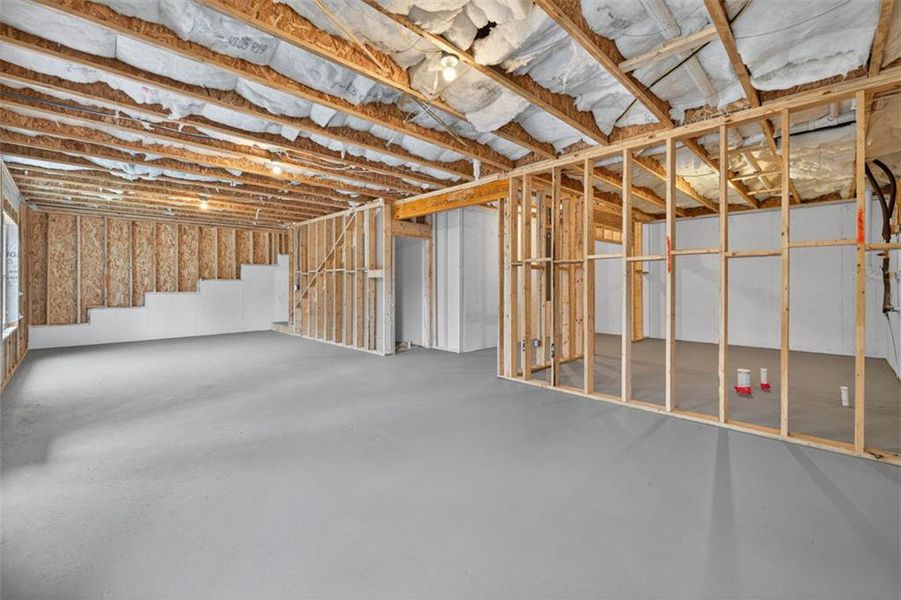 In-progress construction of a new home in Garrett Preserve, Douglasville, GA (Image 60).