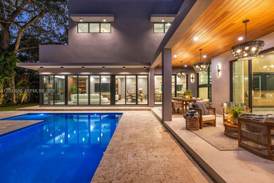 Exterior details and patio area of a home in , Biscayne Park (Image 24).
