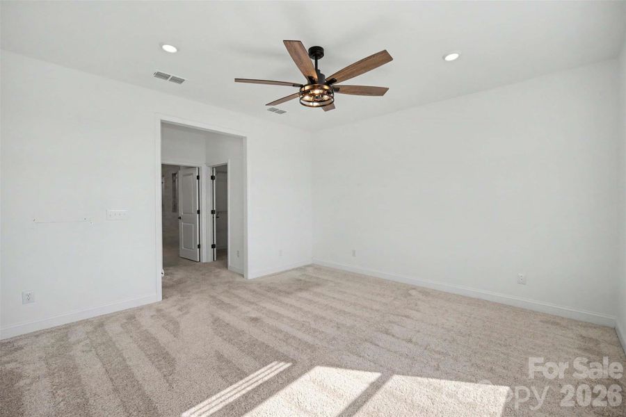 Spacious, unfurnished interior of a new home in Carolina Riverside, Belmont (Image 25).