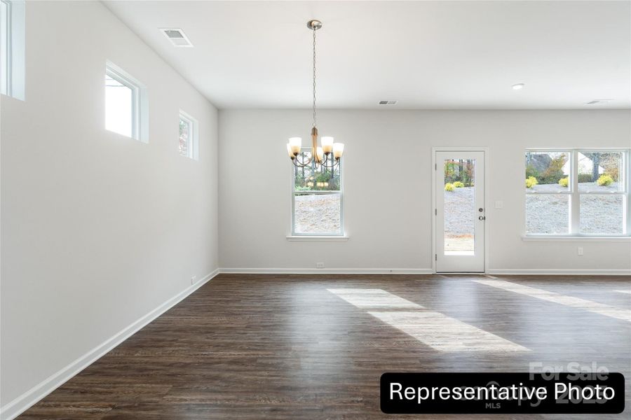 Spacious, unfurnished interior of a new home in Country Club Village, Salisbury (Image 7). Spacious, unfurnished interior of a new home in Country Club Village, Salisbury (Image 7).