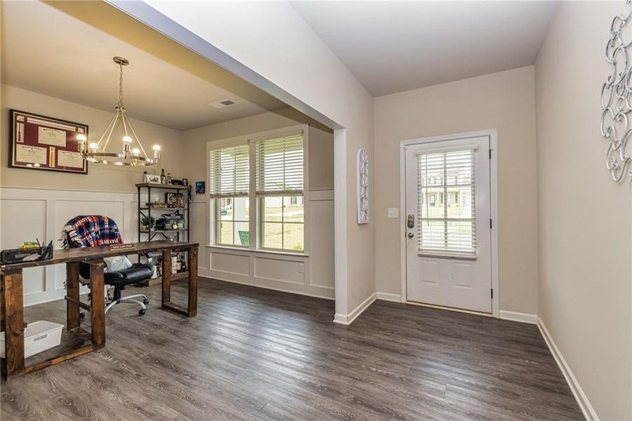 Spacious, unfurnished interior of a new home in Vineyard Park, Griffin (Image 18). Spacious, unfurnished interior of a new home in Vineyard Park, Griffin (Image 18).