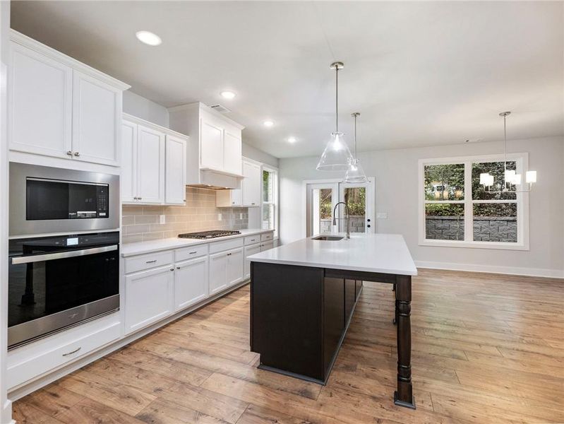 Furnished interior view inside a new home in , Buford (Image 15). Furnished interior view inside a new home in , Buford (Image 15).