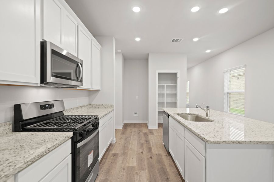 Furnished interior view inside a new home in Mirabella, Brookshire (Image 4).