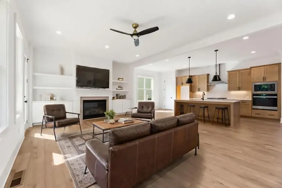 Furnished interior view inside a new home in Hillshire, Cumming (Image 8).