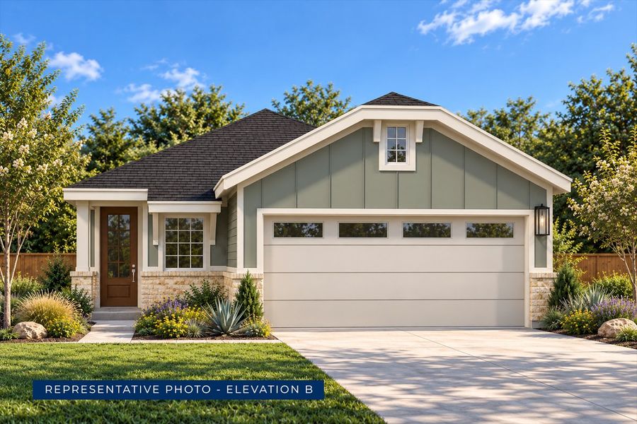 Representative exterior photo of a completed home built from the Wilson F by First Texas Homes in Oaklawn, Van Alstyne, TX (Image 2). Representative exterior photo of a completed home built from the Wilson F by First Texas Homes in Oaklawn, Van Alstyne, TX (Image 2).