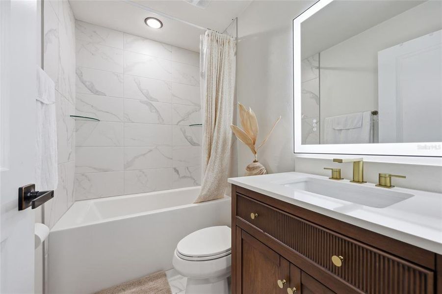 Furnished interior view inside a new home in , Williston (Image 23).