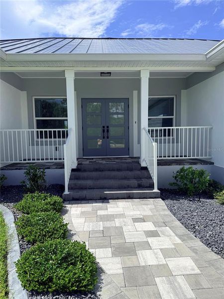 Exterior details and patio area of a home in , Port Charlotte (Image 31). Exterior details and patio area of a home in , Port Charlotte (Image 31).
