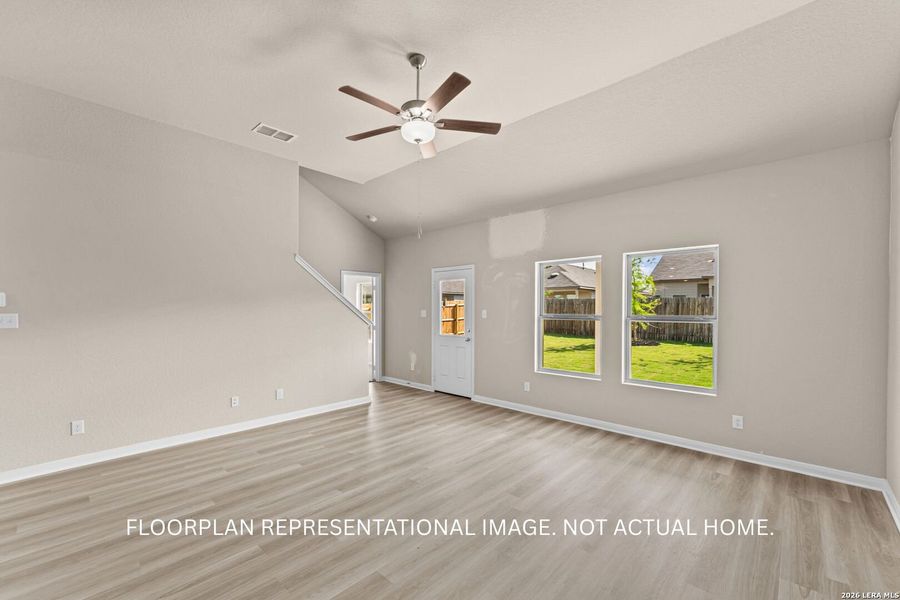 Spacious, unfurnished interior of a new home in Agave, San Antonio (Image 17).