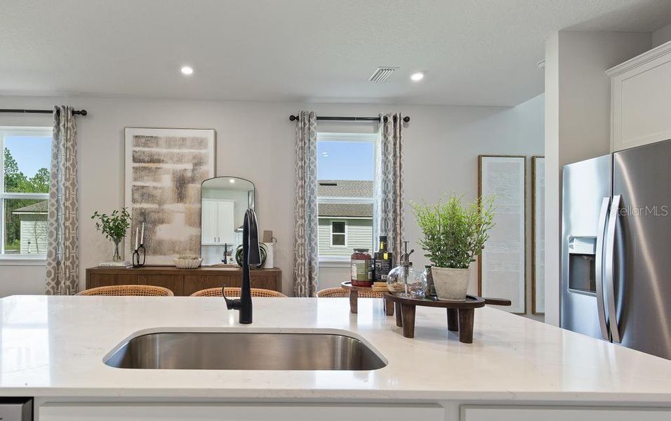 Furnished interior view inside a new home in Seminole Palms, Palm Coast (Image 48).