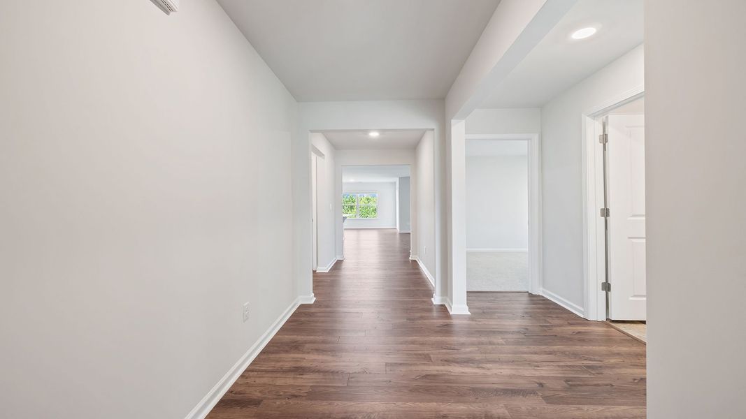 Spacious, unfurnished interior of a new home in Lightwood Cottages, Moore (Image 15).