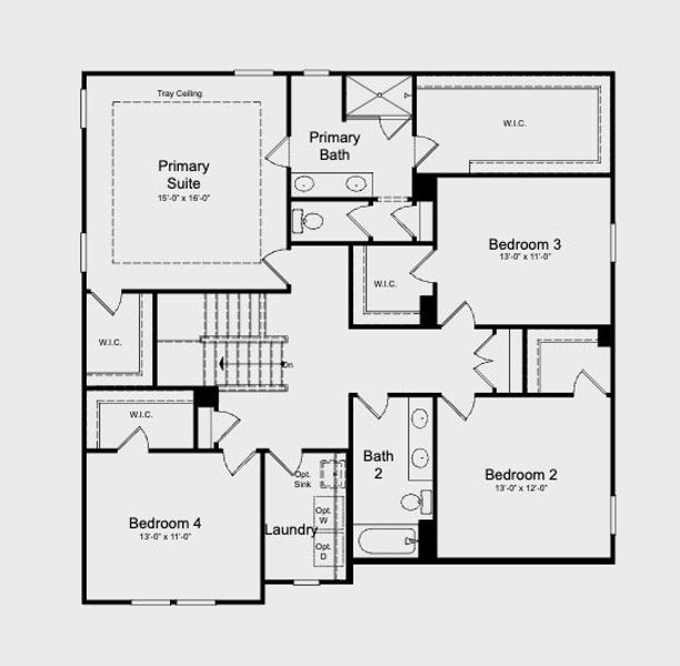 2D floor plan layout for the Atwood by Taylor Morrison in Falls Creek, Flowery Branch, GA (Image 3). 2D floor plan layout for the Atwood by Taylor Morrison in Falls Creek, Flowery Branch, GA (Image 3).