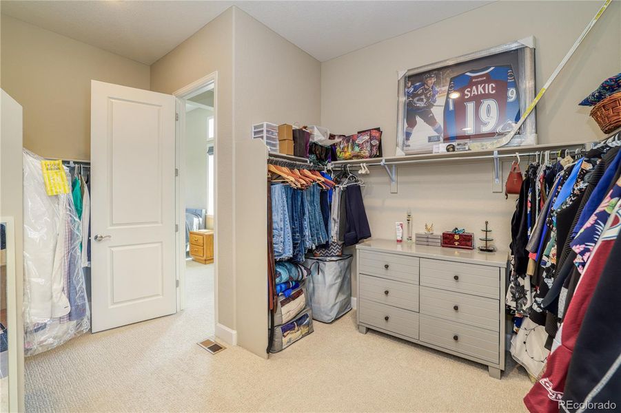 Primary Walk-in closet