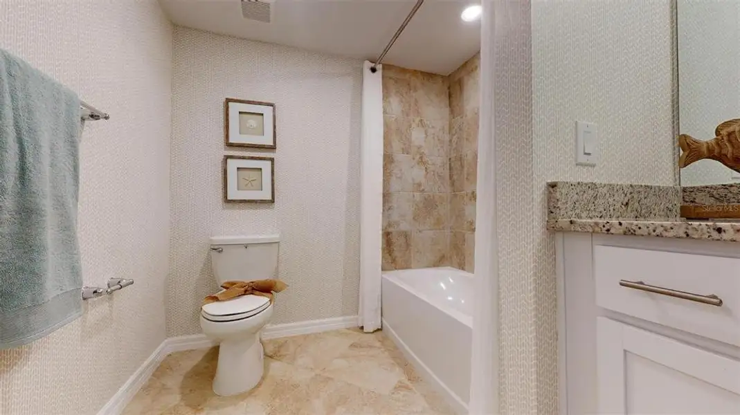Furnished interior view inside a new home in Wellen Park Golf & Country Club, Venice (Image 28).