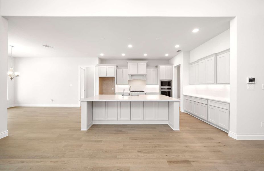 Representative furnished interior of a home built from the 3799AU by Ravenna Homes in Audubon 60′, Magnolia (Image 12).