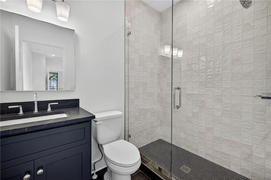 Furnished interior view inside a new home in , Atlanta (Image 46).