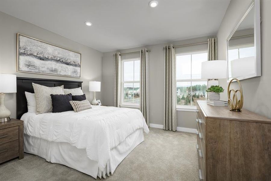 Furnished interior view inside a new home in Layton Hall, Mauldin (Image 13). Furnished interior view inside a new home in Layton Hall, Mauldin (Image 13).